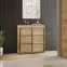 Komód Tanger 80 Tölgy Craft Arany,4