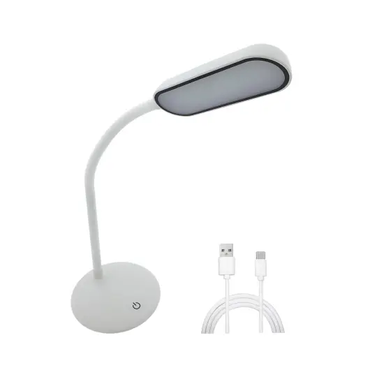 Asztali lámpa TR-088M LED USB WHITE LB1
