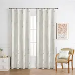 Függöny ráncoló szalagon VELVI 2504-7/210GSM 140x250 krém