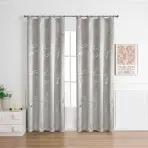 Függöny ráncoló szalagon VELVI 2504-7/210GSM 140x250 szürke