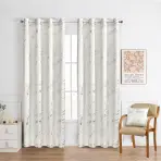 Függöny fémkarikával VELVI 2504-7/210GSM 140x250 krém