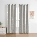 Függöny fémkarikával VELVI 2504-7/210GSM 140x250 szürke