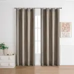 Függöny ráncoló szalagon NORI 005/185GSM 140x250 barna