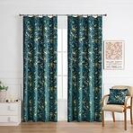 Függöny ráncoló szalagon INESS 2504-4/210GSM 140x250 türkiz
