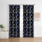 Függöny ráncoló szalagon MARMA 2504-2/210GSM 140x250 kék