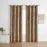 Függöny ráncoló szalagon MOLLY RQ-198/210GSM 140x250 barna