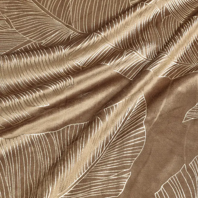 Függöny ráncoló szalagon MOLLY RQ-198/210GSM 140x250 barna,2