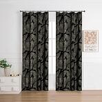 Függöny ráncoló szalagon MOLLY RQ-198/210GSM 140x250 fekete