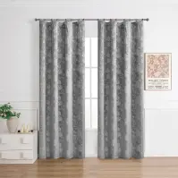 Függöny ráncoló szalagon TRESSA RQ-101/210GSM 140x250 szürke