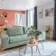 Virágcserép Aura Peach 842/16,3