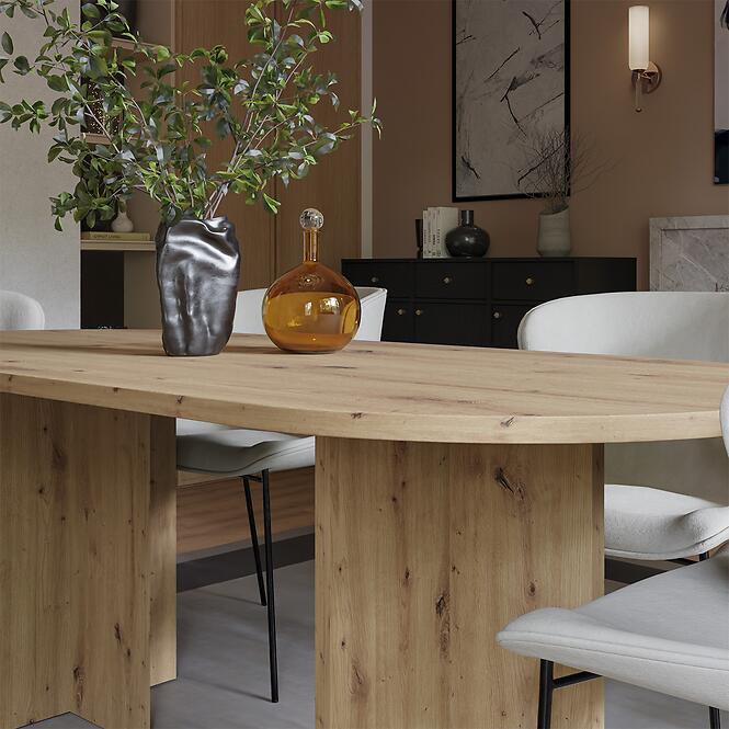 Asztal Loen 204x90 Tölgy Artisan