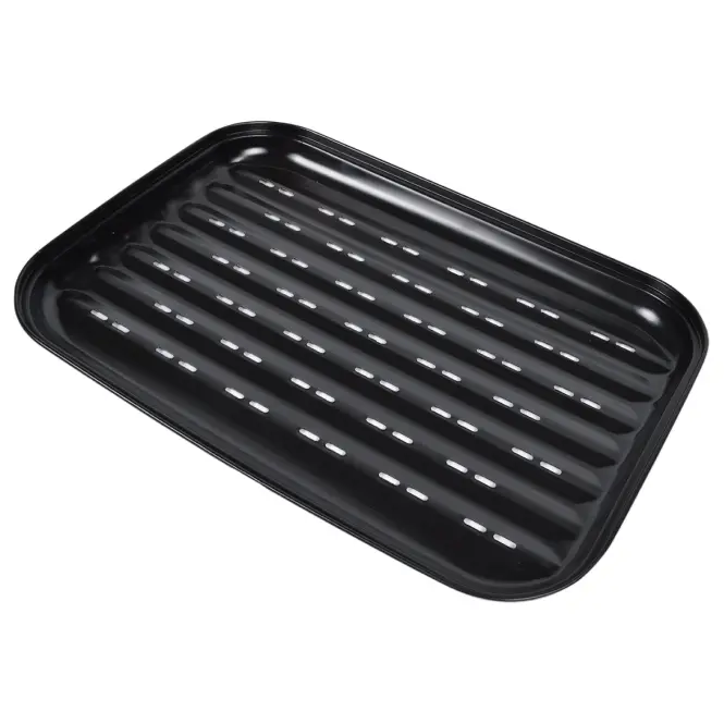 Tapadásmentes bevonattal ellátott grilltepsi 34 × 24 cm