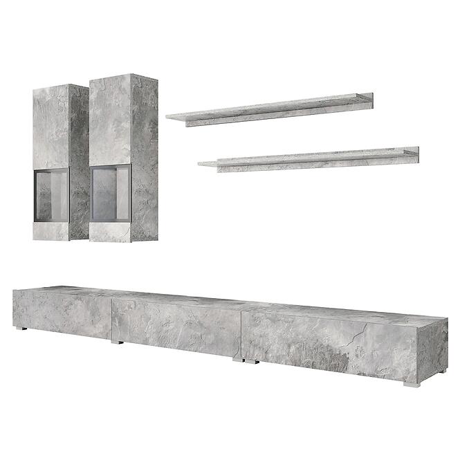Nappali bútor Baros 10 Világos beton