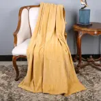 Takaró Claudi 70x140 cm sárga