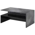 Dohányzóasztal Baros 99 Sötét beton