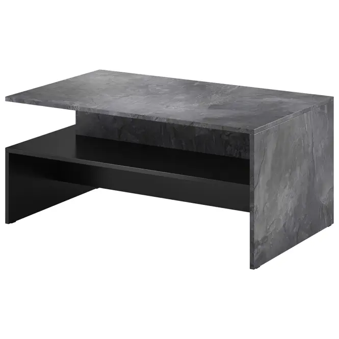 Dohányzóasztal Baros 99 Sötét beton