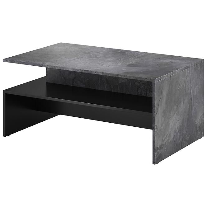 Dohányzóasztal Baros 99 Sötét beton