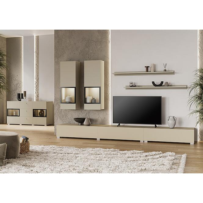Komód Baros 26  2d3d Bézs