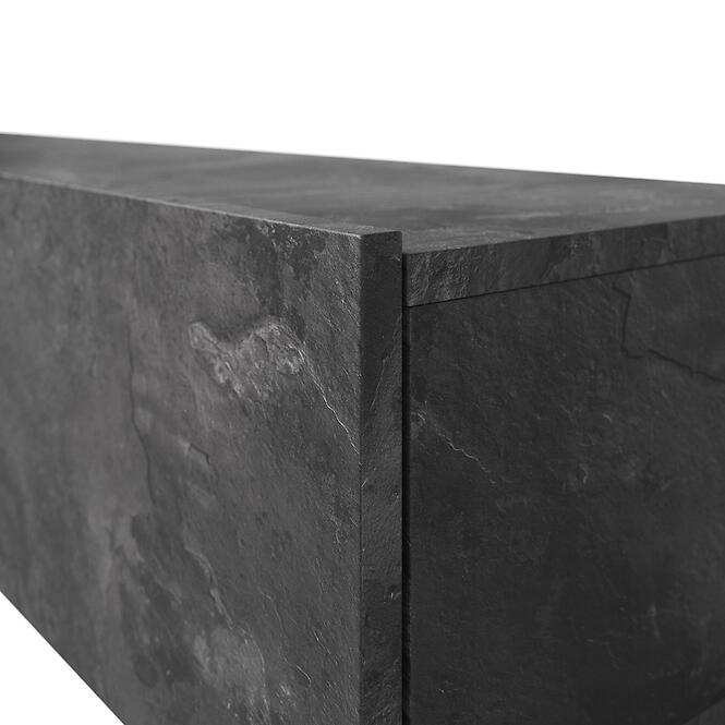 Komód Baros 26  2d3d Sötét beton