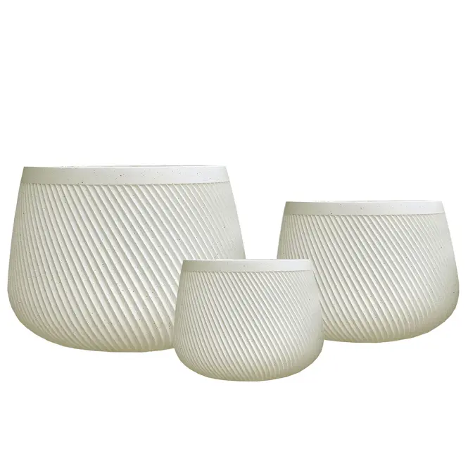 Virágcserép HC30189-3S 26.5x26.5x18