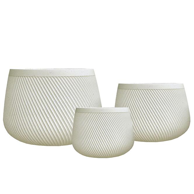 Virágcserép HC30189-3S 26.5x26.5x18