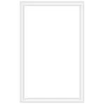 Dekoratív keret JX276 Pure White 60x60 cm