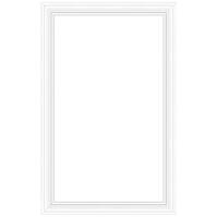 Dekoratív keret JC101 Pure White 40x60 cm