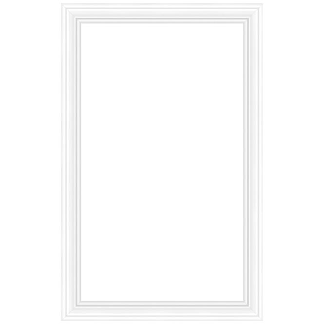 Dekoratív keret JC101 Pure White 60x60 cm