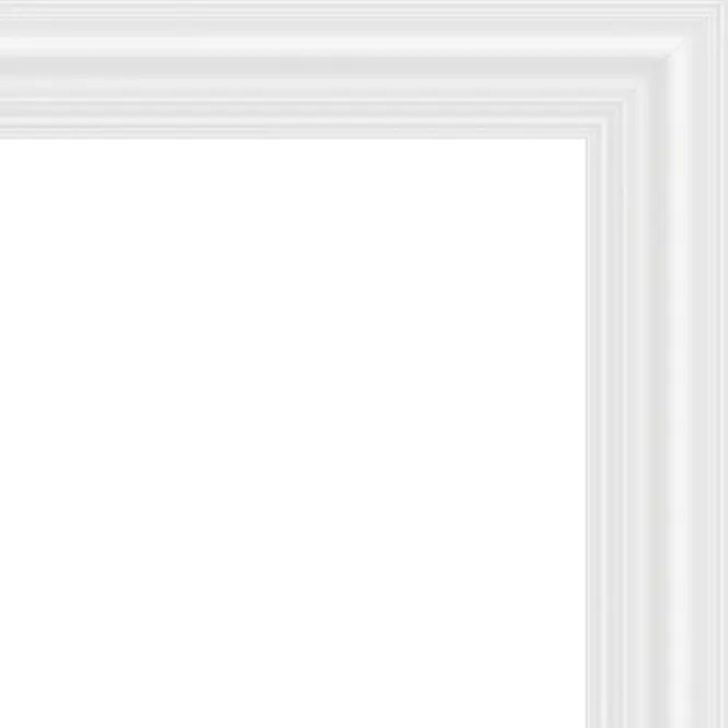 Dekoratív keret JX60 Pure White 60x60 cm,3