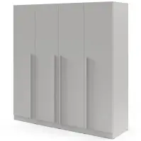 Szekrény Braga 1 platina szürke