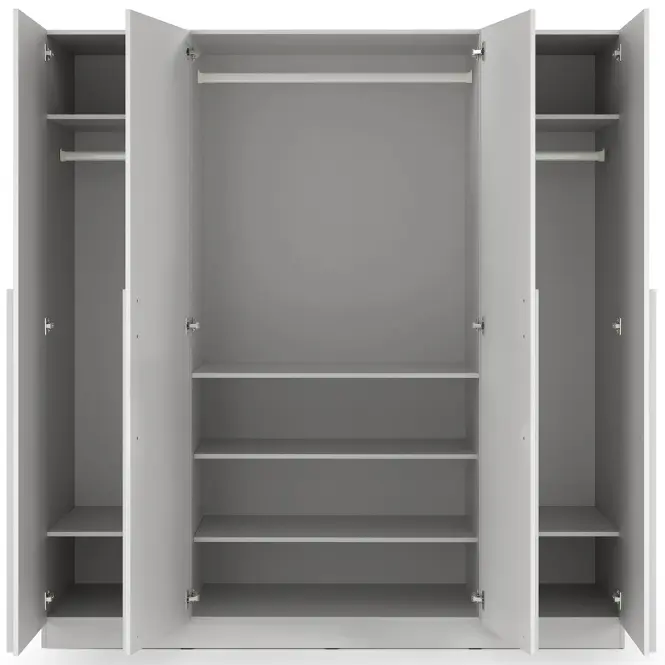 Szekrény Braga 1 platina szürke,2