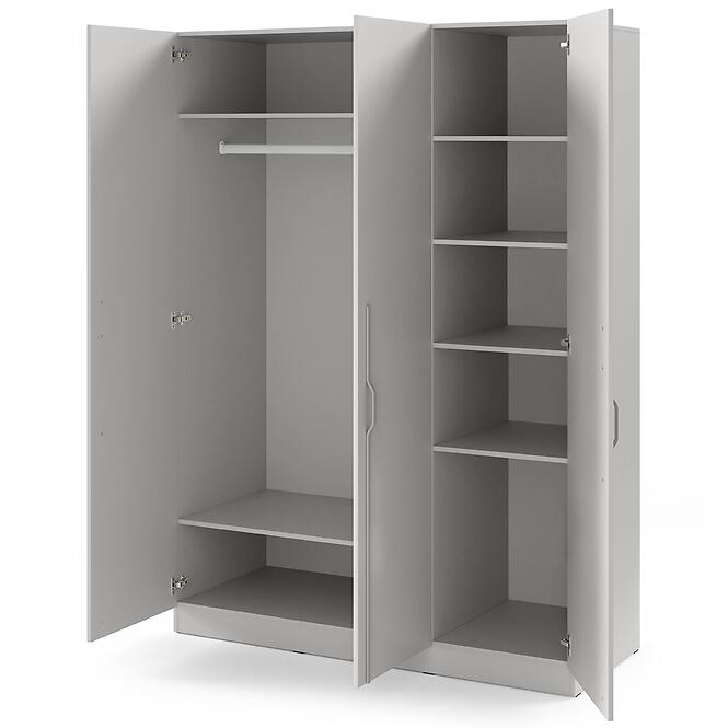 Szekrény Braga 2 platina szürke