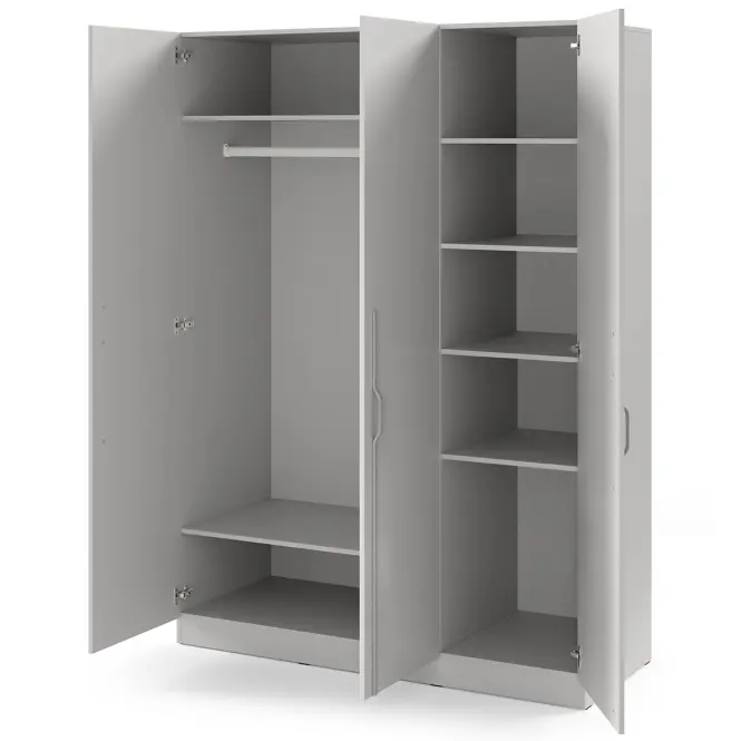 Szekrény Braga 2 platina szürke,2