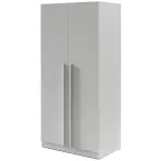 Szekrény Braga 3 (L/P) platina szürke