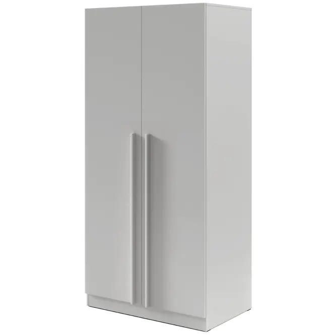 Szekrény Braga 3 (L/P) platina szürke