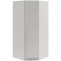 Szekrény Braga 4 (L/P) platina szürke