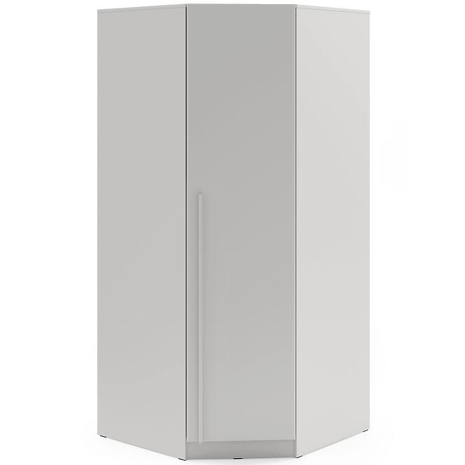 Szekrény Braga 4 (L/P) platina szürke