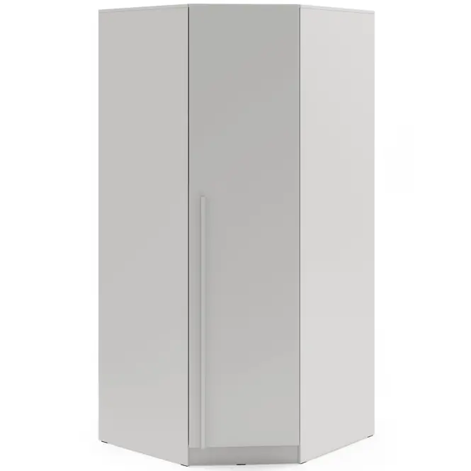Szekrény Braga 4 (L/P) platina szürke