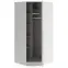 Szekrény Braga 4 (L/P) platina szürke,2