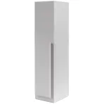 Szekrény Braga 5 (L/P) platina szürke