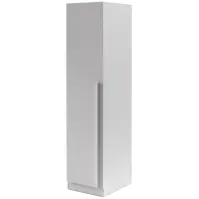 Szekrény Braga 5 (L/P) platina szürke