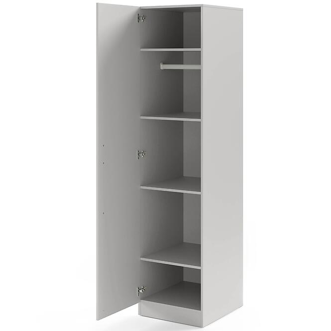 Szekrény Braga 5 (L/P) platina szürke