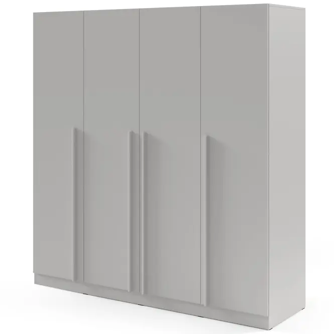 Fiókos garnitúra a szekrényhez Braga 1 (3 db) platina szürke