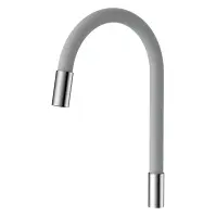 Kifolyócső az csaptelep Flexi grey