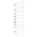 Fürdőszoba radiátor Pop Star 50/140 fehér