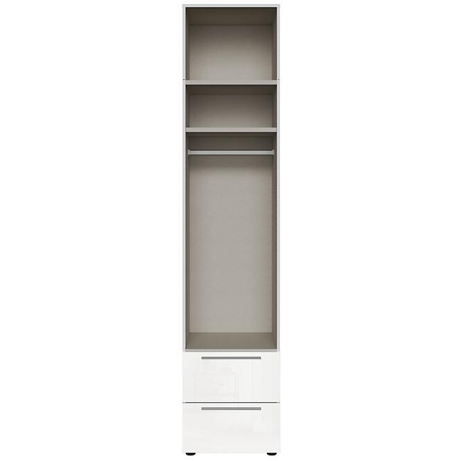 Szekrénytest Moduklix 49,7x230,1 fehér
