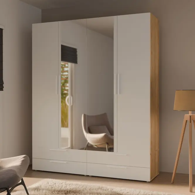 Szekrénytest Moduklix 99,4x230,1 fehér