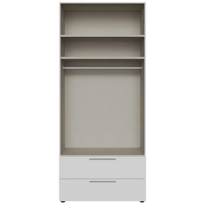 Szekrénytest Moduklix 99,4x230,1 fehér
