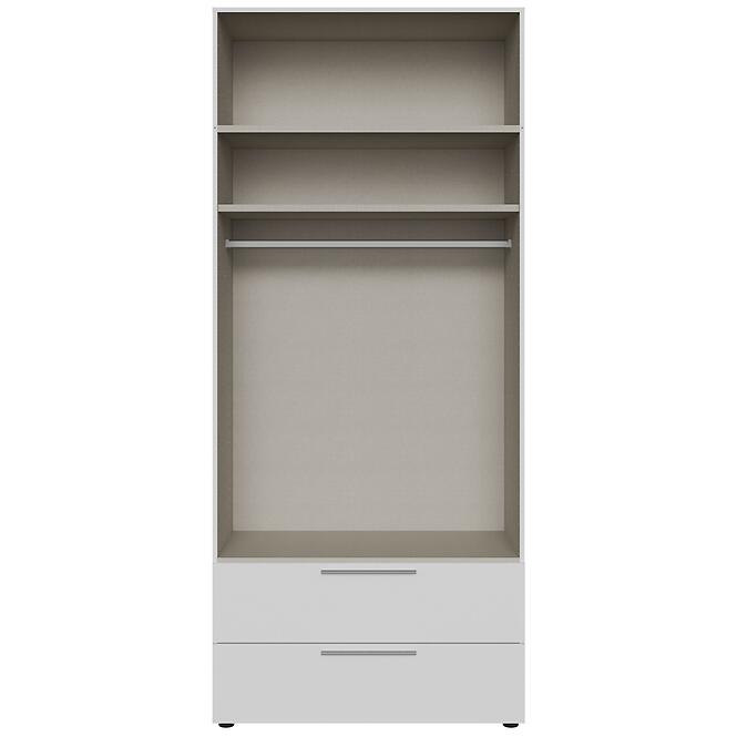 Szekrénytest Moduklix 99,4x230,1 fehér