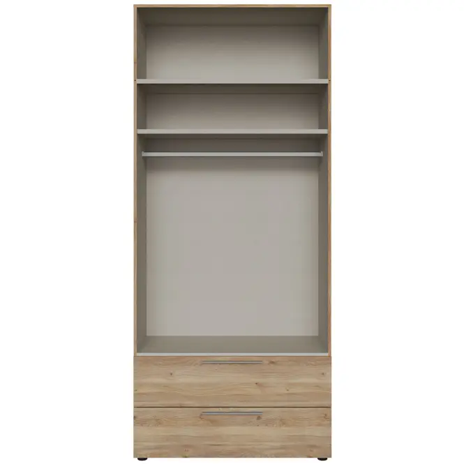 Szekrénytest Moduklix 99,4x230,1 Tölgy Mouvella